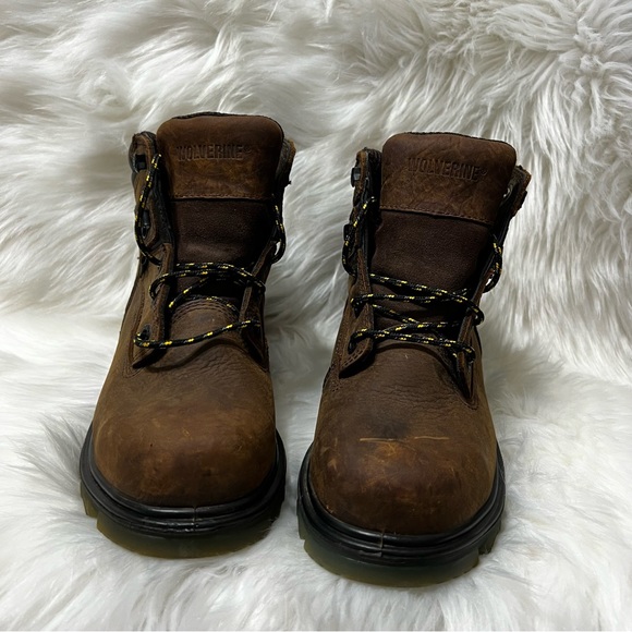 WOLVERINE 1-90 EPX Waterproof Oil & Slip Resistant Boots Missing Insole - Picture 2 of 11